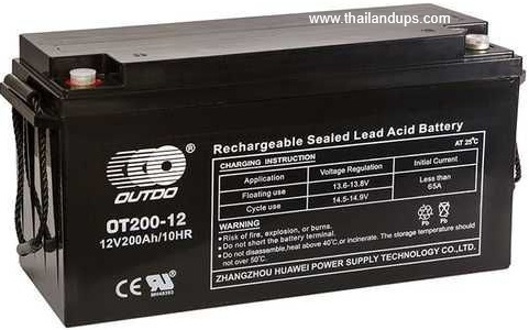 OUTDO battery 12V200Ah
